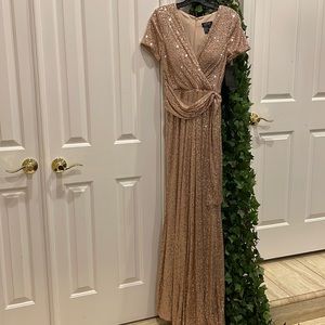 Champagne Basix Black Label Gown
